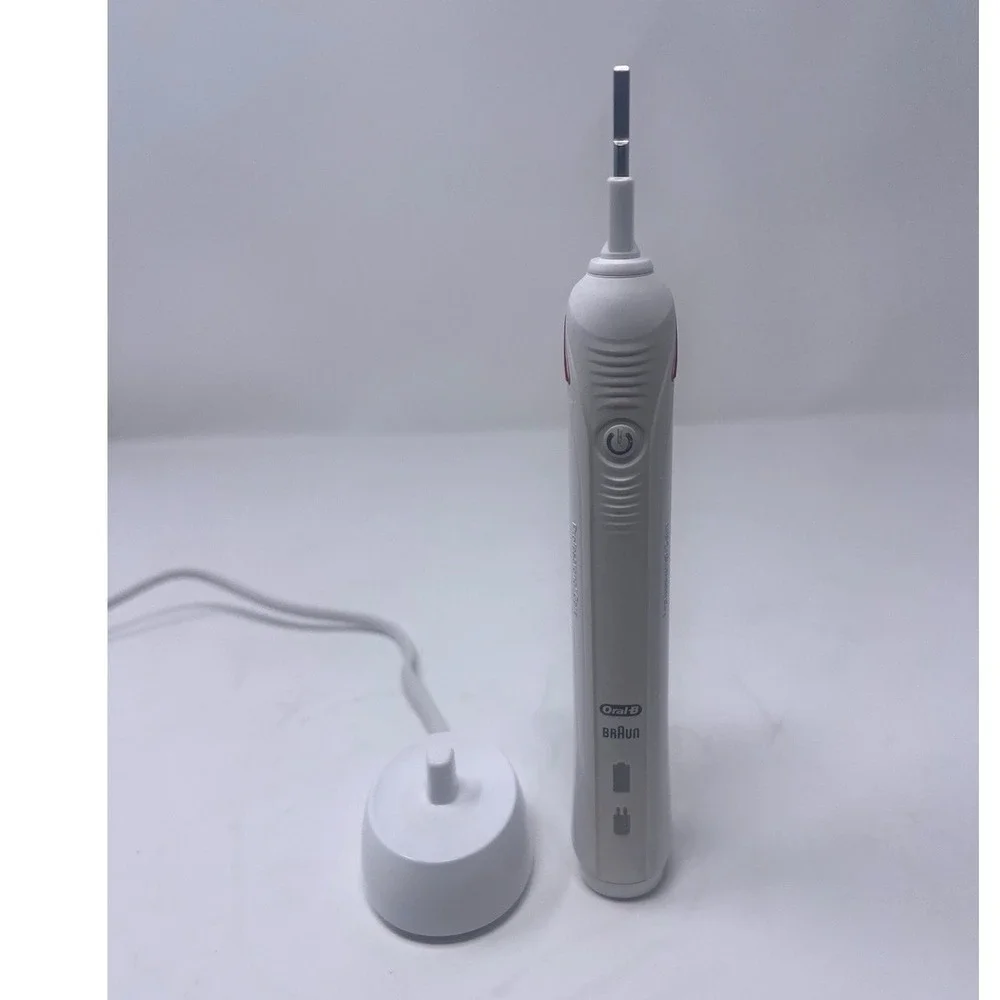 Braun Oral-B Pro Care Electric Toothbrush 3756 with Charger Station Base White